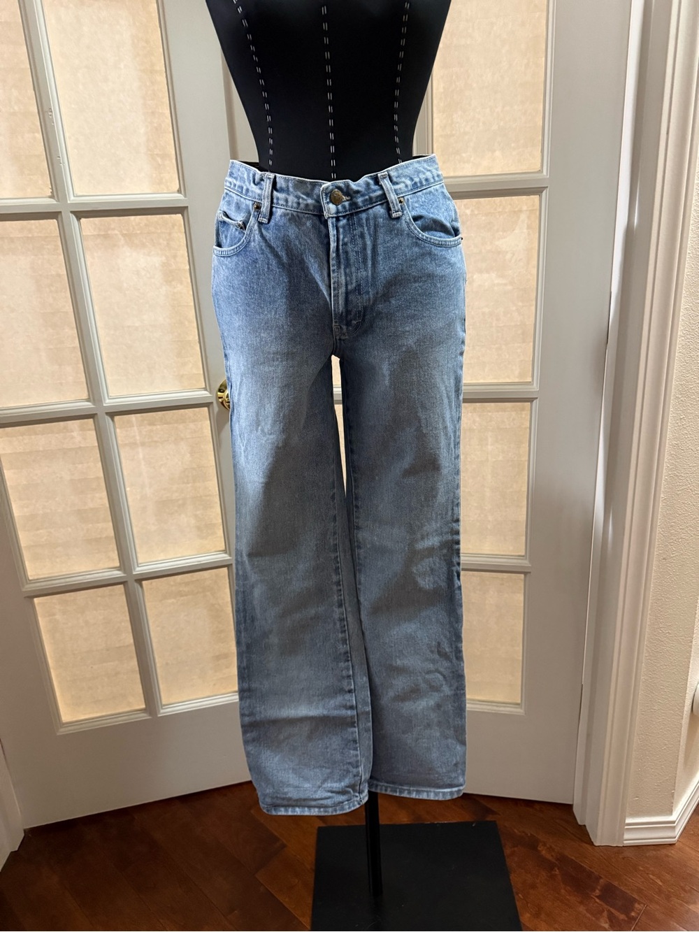 American Outpost Light Blue High Rise Wide Leg Jeans